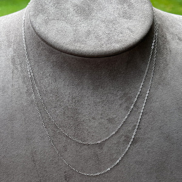 10k Gold Fine Cable Chain - Image 5