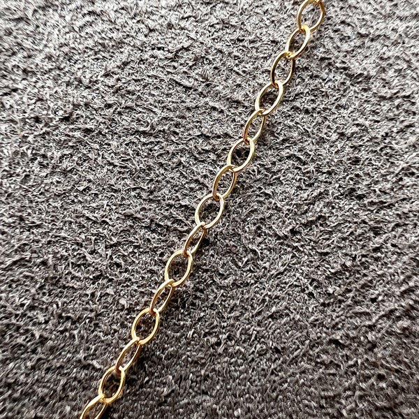 10k Gold Fine Cable Chain - Image 7