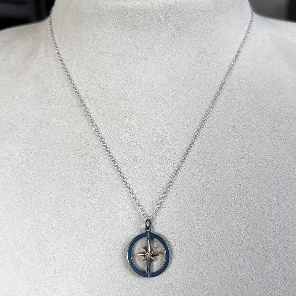 14k White Gold Thin Cable Chain - Image 4