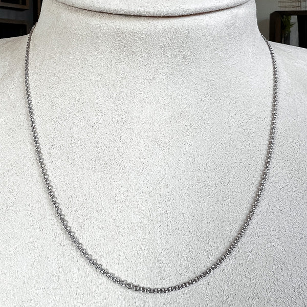 18k Gold Cable Chain - Image 3