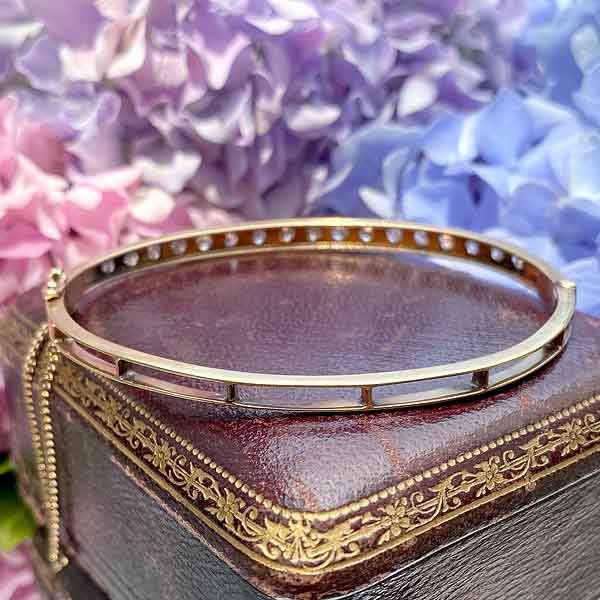 Antique Diamond Bracelet - Image 4