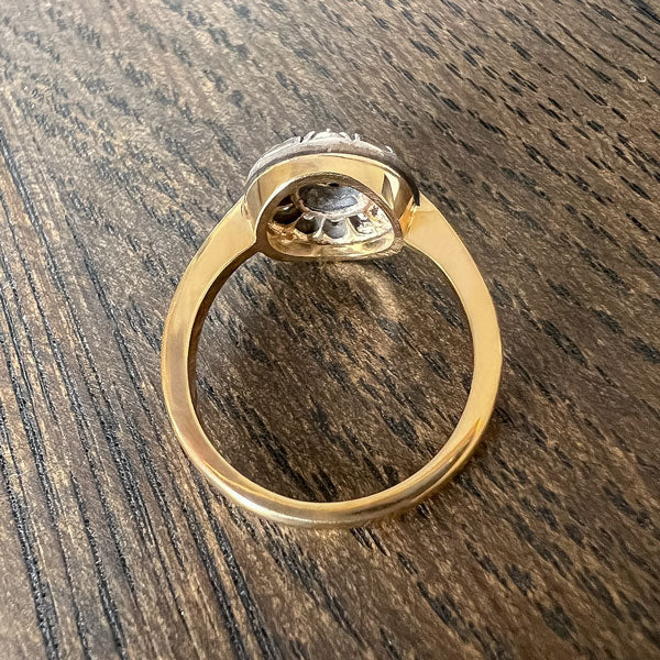 Antique Round Diamond Cluster Ring, Old Mine 0.20ct. - Image 5
