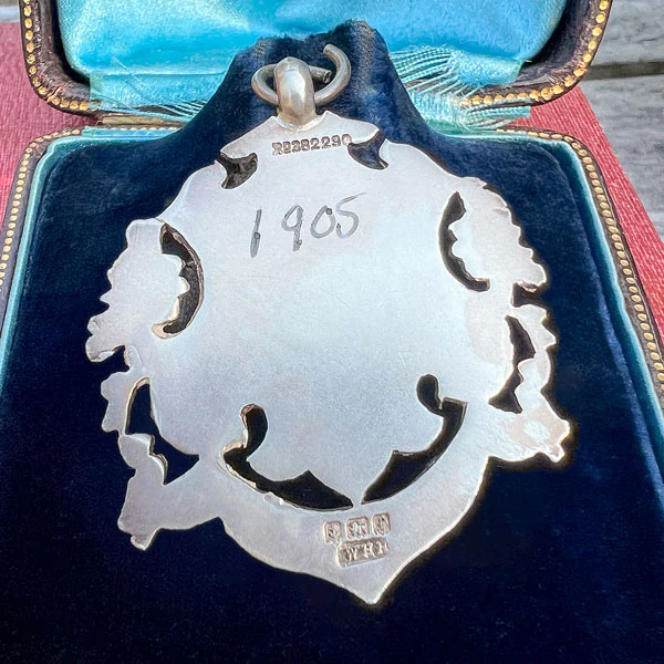 Antique Edwardian Fancy Medallion Fob, 1905 - Image 2