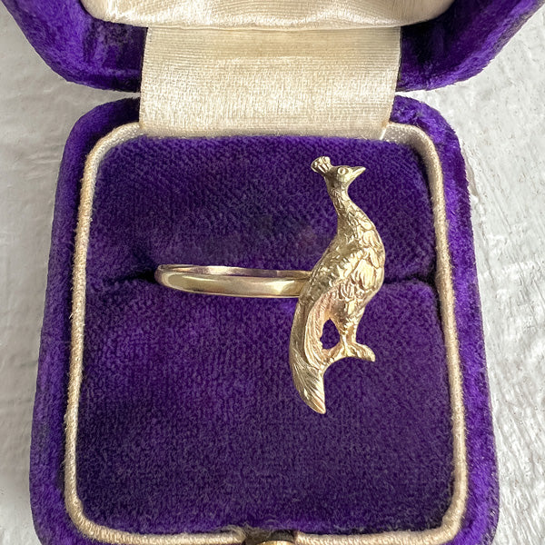 Antique Peacock Ring - Image 2