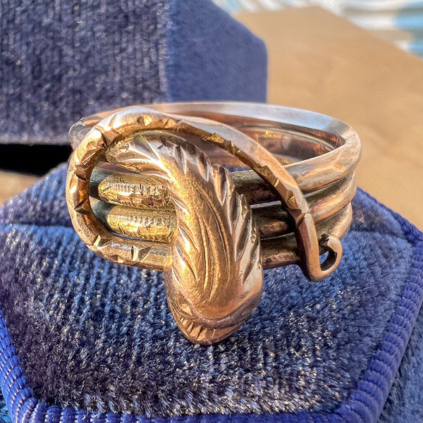 Antique Snake Ring