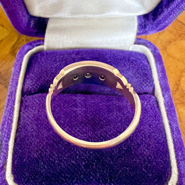 Antique Victorian Diamond & Ruby Ring - Image 4