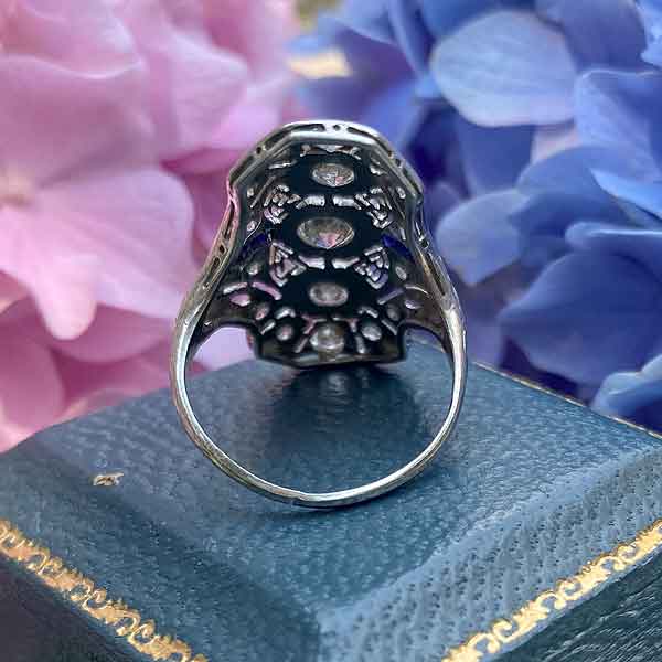 Art Deco Diamond Dinner Ring - Image 5