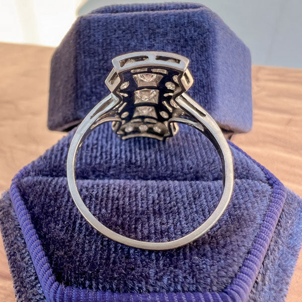 Art Deco Diamond Dinner Ring - Image 4