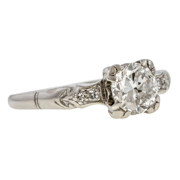 Art Deco Engagement Ring, TRB 0.67ct. - Image 4