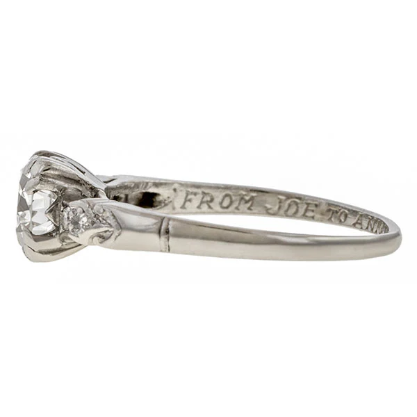 Art Deco Engagement Ring, TRB 0.67ct. - Image 5