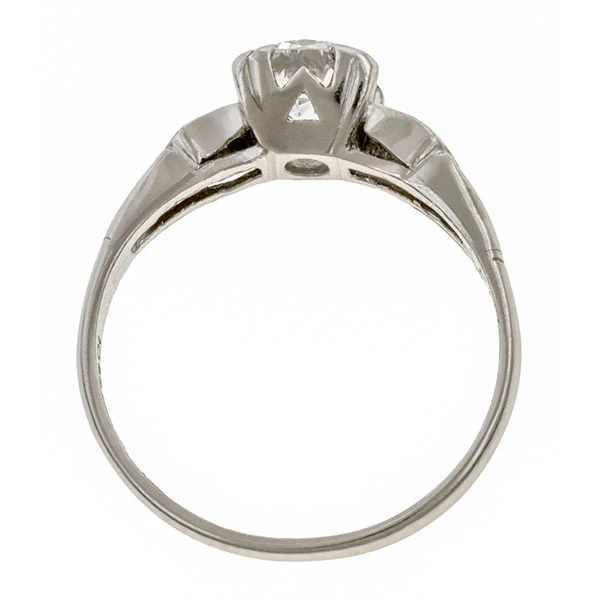Art Deco Engagement Ring, TRB 0.67ct. - Image 6