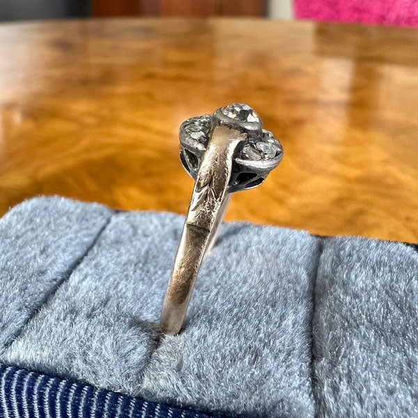 Art Deco Diamond Ring, Old Euro 0.15ct. - Image 4