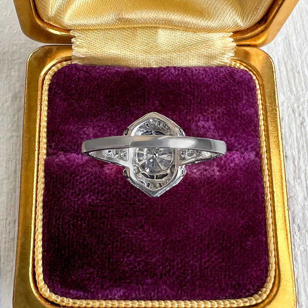 Art Deco Engagement Ring, Old Euro 1.51ct. - Image 6