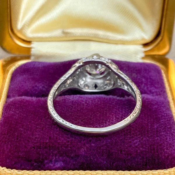 Art Deco Engagement Ring, Old Mine 0.50ct. - Image 6