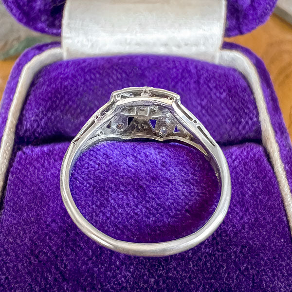 Art Deco Filigree Ring - Image 5