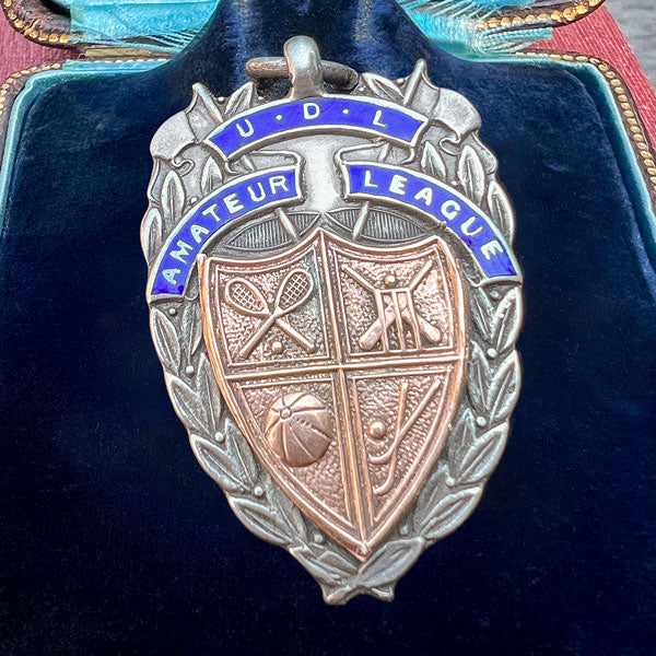 Art Deco Shield Fob, 1925