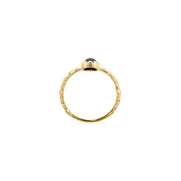 Cabochon Solitaire Ring- Heirloom by Doyle & Doyle - Image 11