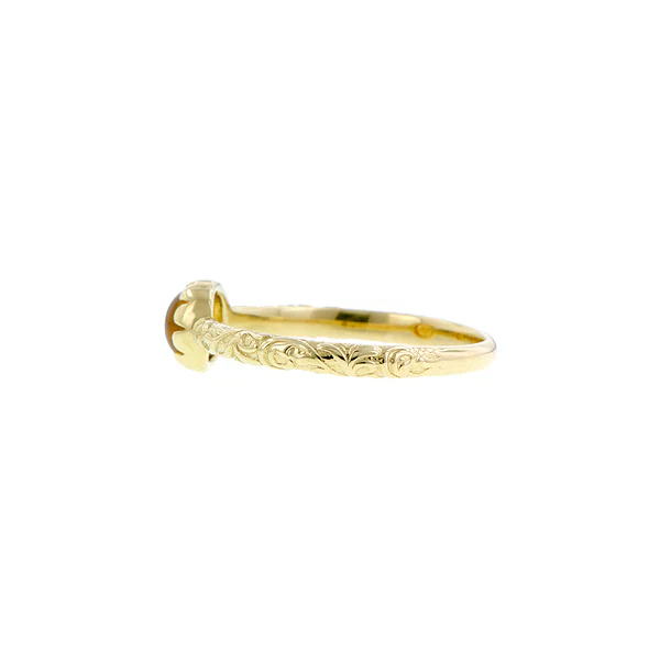 Cabochon Solitaire Ring- Heirloom by Doyle & Doyle - Image 18
