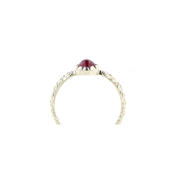 Cabochon Solitaire Ring- Heirloom by Doyle & Doyle - Image 23