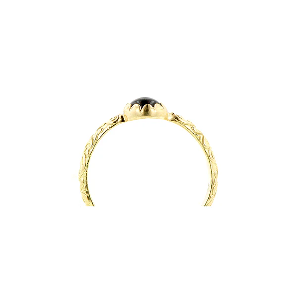 Cabochon Solitaire Ring- Heirloom by Doyle & Doyle - Image 31