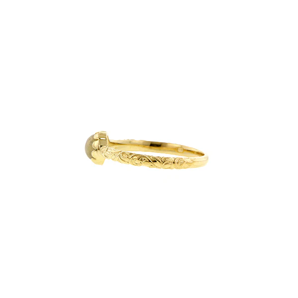 Cabochon Solitaire Ring- Heirloom by Doyle & Doyle - Image 34