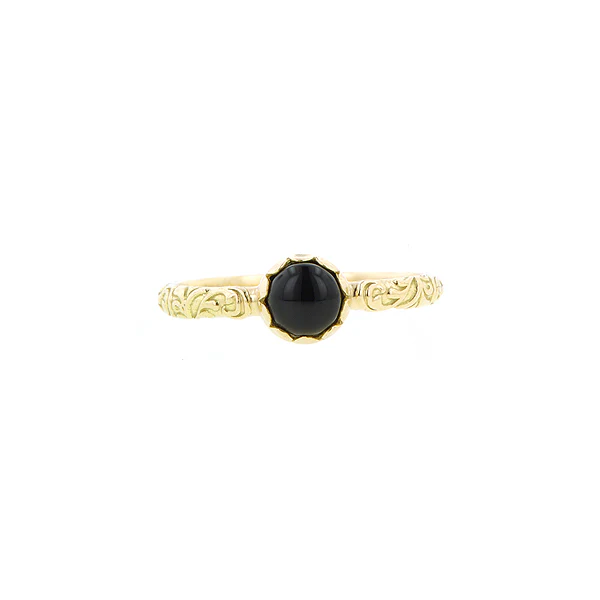 Cabochon Solitaire Ring- Heirloom by Doyle & Doyle - Image 36