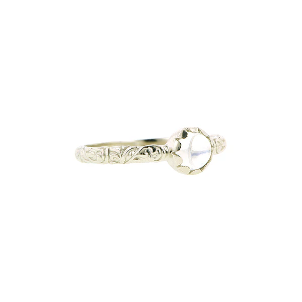 Cabochon Solitaire Ring- Heirloom by Doyle & Doyle - Image 42