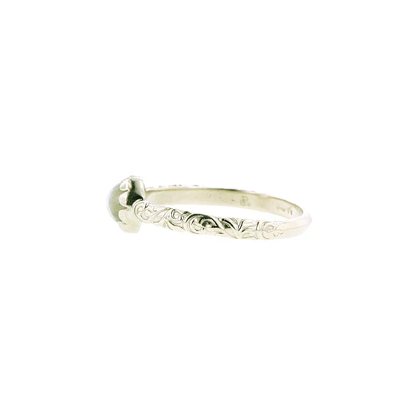 Cabochon Solitaire Ring- Heirloom by Doyle & Doyle - Image 43
