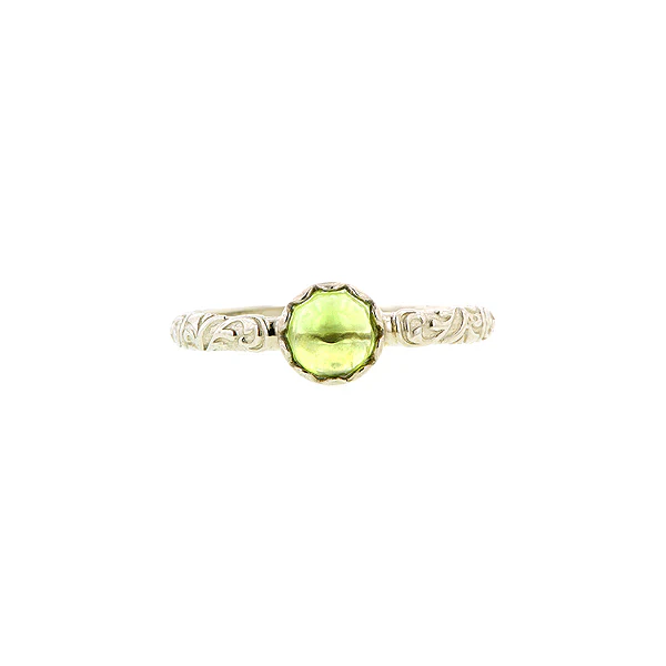 Cabochon Solitaire Ring- Heirloom by Doyle & Doyle - Image 45