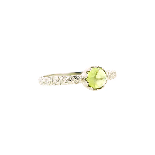 Cabochon Solitaire Ring- Heirloom by Doyle & Doyle - Image 46