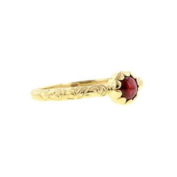 Cabochon Solitaire Ring- Heirloom by Doyle & Doyle - Image 5