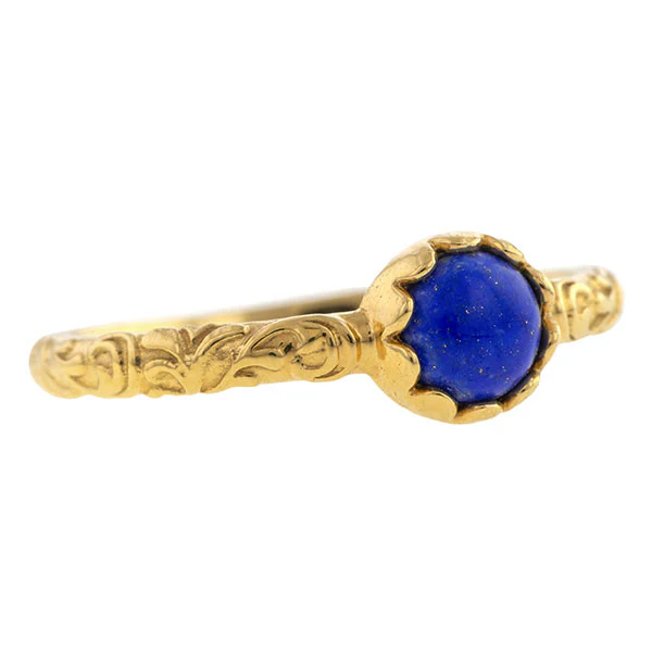 Cabochon Solitaire Ring- Heirloom by Doyle & Doyle - Image 52