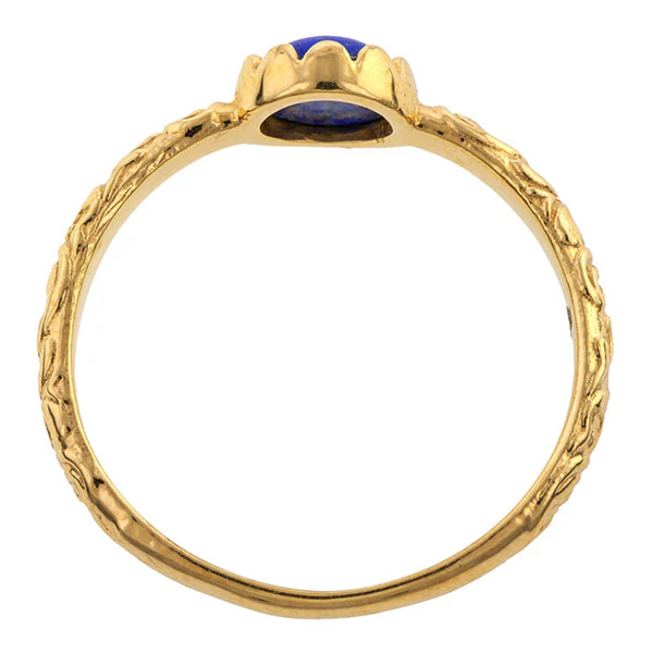 Cabochon Solitaire Ring- Heirloom by Doyle & Doyle - Image 54