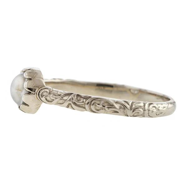 Cabochon Solitaire Ring- Heirloom by Doyle & Doyle - Image 57