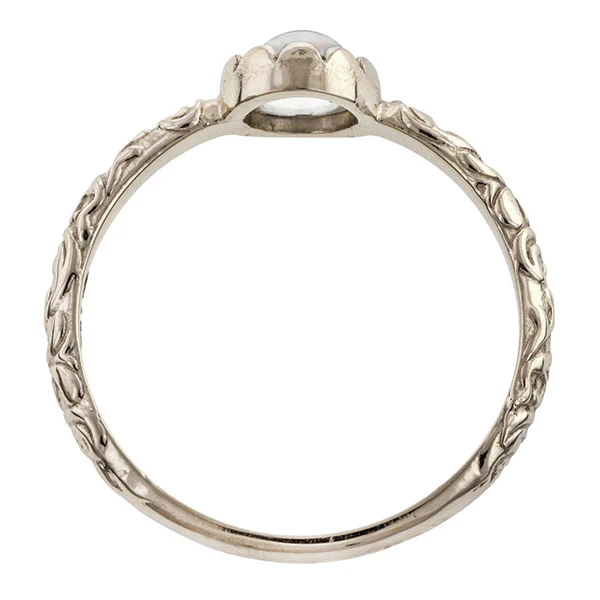 Cabochon Solitaire Ring- Heirloom by Doyle & Doyle - Image 58