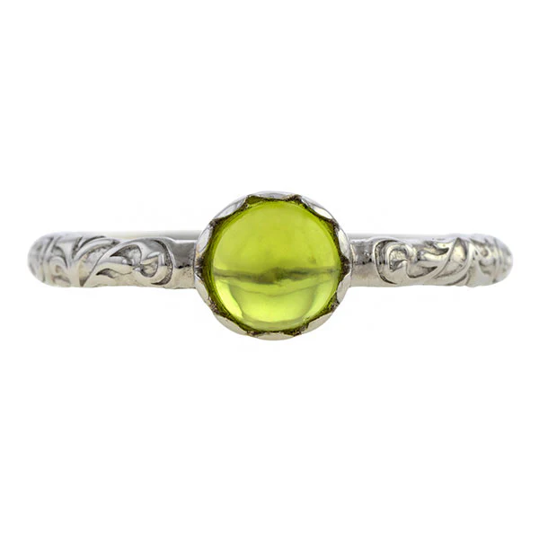 Cabochon Solitaire Ring- Heirloom by Doyle & Doyle - Image 59