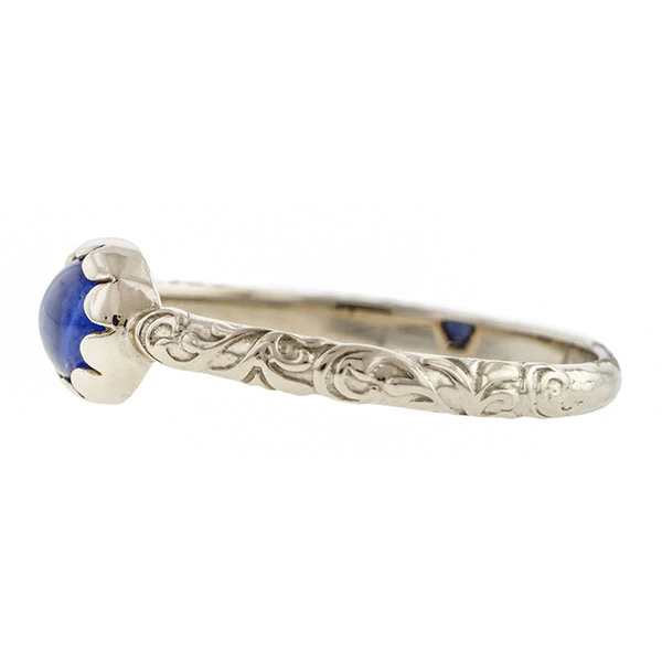 Cabochon Solitaire Ring- Heirloom by Doyle & Doyle - Image 69