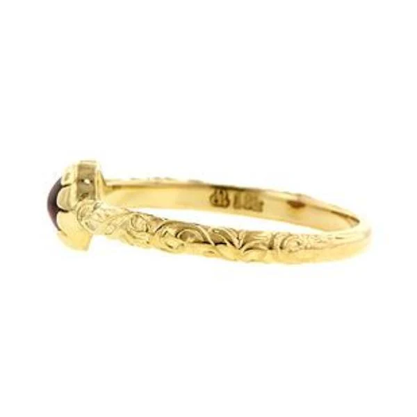 Cabochon Solitaire Ring- Heirloom by Doyle & Doyle - Image 7