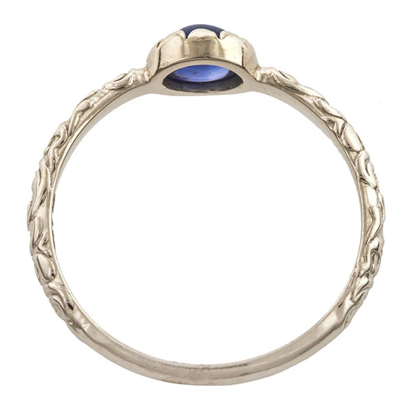 Cabochon Solitaire Ring- Heirloom by Doyle & Doyle - Image 70
