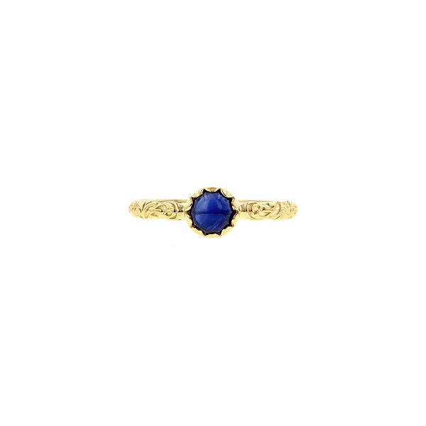 Cabochon Solitaire Ring- Heirloom by Doyle & Doyle - Image 8