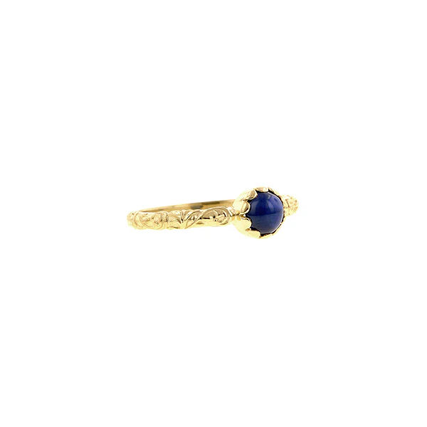 Cabochon Solitaire Ring- Heirloom by Doyle & Doyle - Image 9