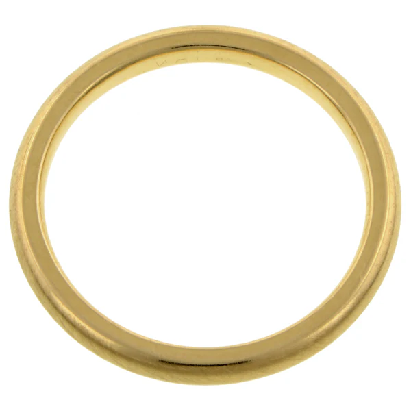 Comfort Fit Wedding Band Ring, 2mm - Image 2