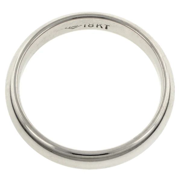 Comfort Fit Wedding Band Ring, 4mm - Image 2