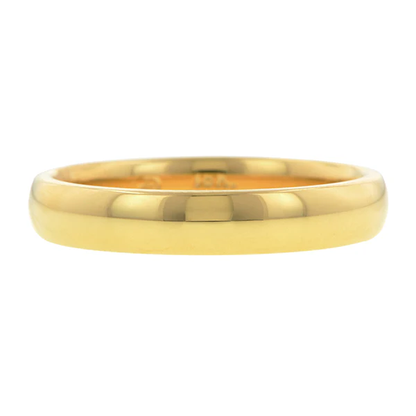 Comfort Fit Wedding Band Ring, 4mm