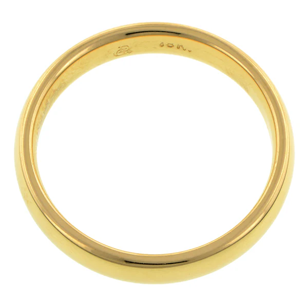 Comfort Fit Wedding Band Ring, 4mm - Image 2