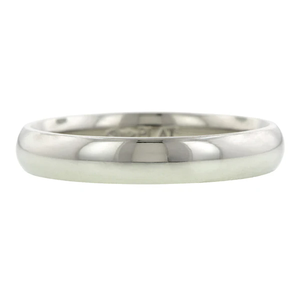 Comfort Fit Wedding Band Ring, 4mm