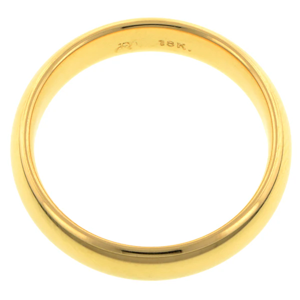 Comfort Fit Wedding Band Ring, 5mm - Image 2