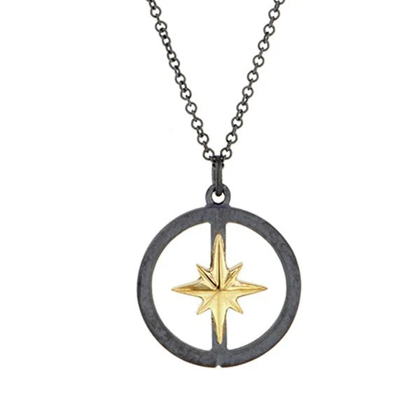 D&D Compass Rose Pendant, West 13th Collection, Doyle & Doyle - Image 3