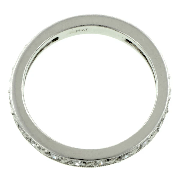 Diamond S-Curve Eternity Band Ring - Image 2