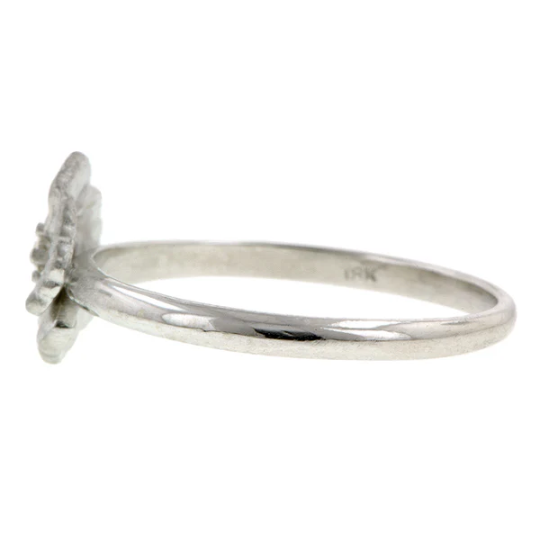 Diamond Pansy Ring- Heirloom by Doyle & Doyle - Image 5
